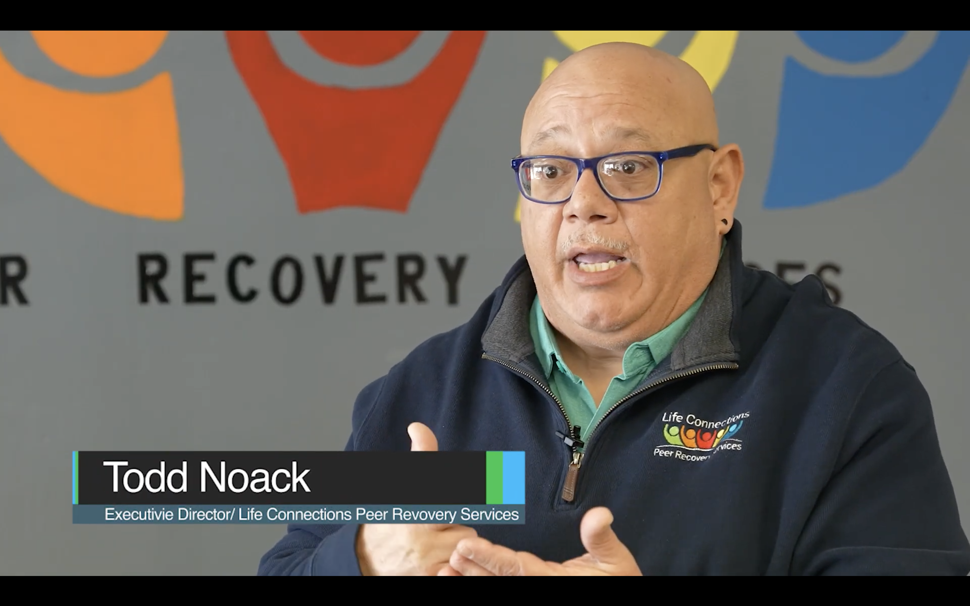 Life Connections Peer Services founder Todd Noack