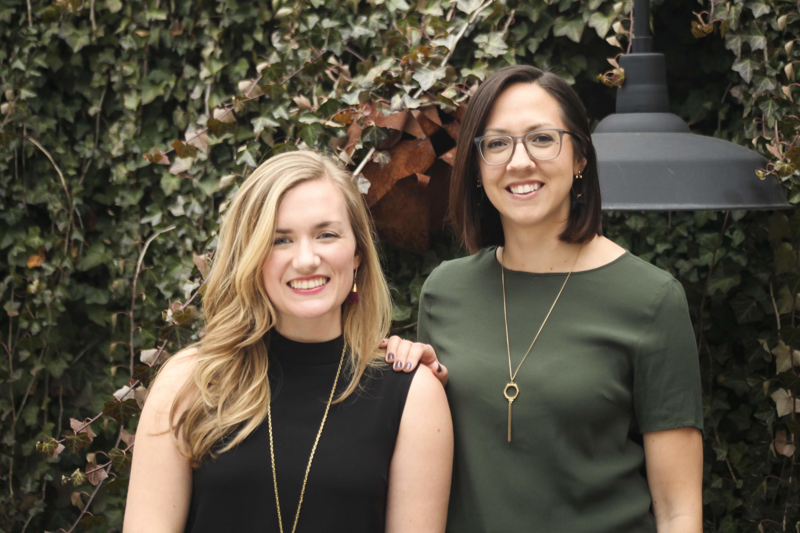 PHOTO: wearwell co-founders Erin Houston and Emily Kenney